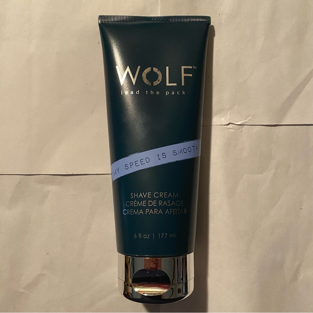 Wolf Lead The Pack My Speed Is Smooth Shave Cream 6 fl oz